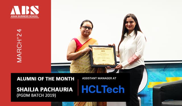 ABS ALUMNI OF THE MONTH MARCH’24