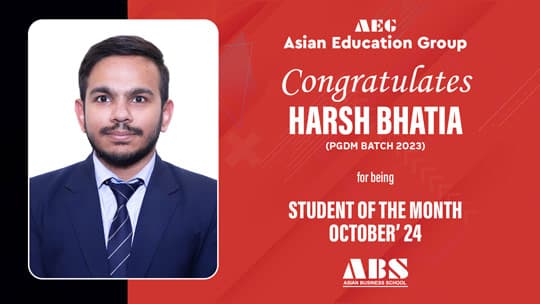 Student Of The Month Batch 2023 | Nov 2024