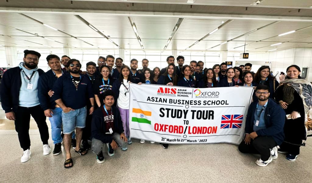 ABS PGDM Oxford Study trip 2018-20 batch (Group 2)