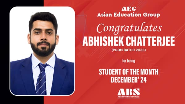 Student Of The Month Dec 2024