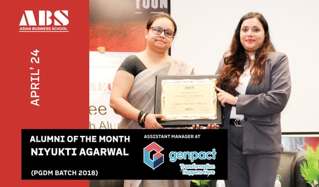 ABS ALUMNI OF THE MONTH APRIL’24