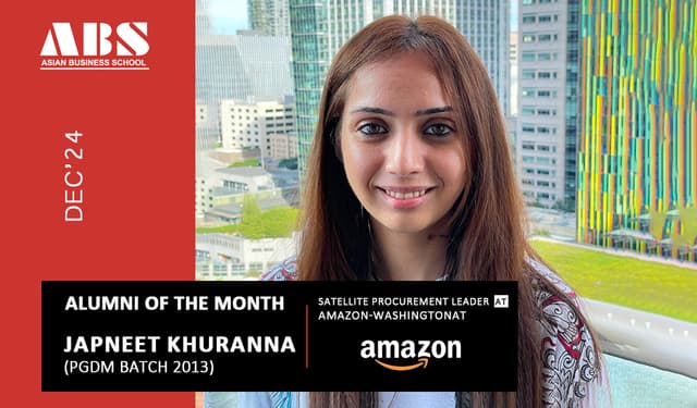 ABS ALUMNI OF THE MONTH DECEMBER’24