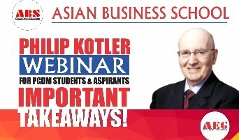 Read more about the article PROF. PHILIP KOTLER – “The Father of Marketing” – presents a most insightful Live Session on “COVID Impact: Marketing Strategies for New Normal” for ABS PGDM Students!