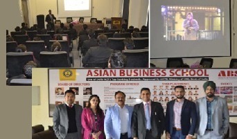 Read more about the article CORPORATE INTERFACE AT ASIAN BUSINESS SCHOOL, NOIDA