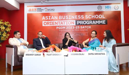 Read more about the article “HR CONCLAVE 2023 – Convening the Best Management Practices” & ABS Impact: Alumni Talk Series Day 2 – PGDM Orientation July 20th 23