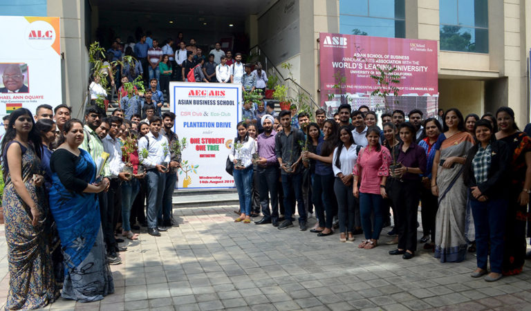 Read more about the article Asian Business School Tree Plantation Drive on 14th August, 2019