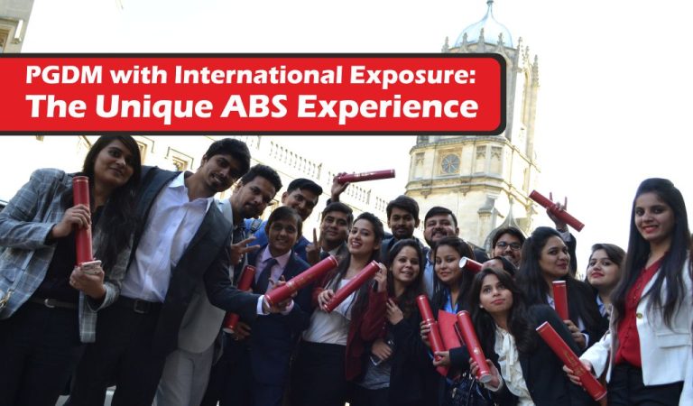Read more about the article PGDM with International Exposure: The Unique ABS Experience