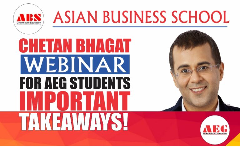 Read more about the article AEG’s WEBINAR on “HOW TO STAY MOTIVATED IN LOCKDOWN” by CHETAN BHAGAT turns out to be a memorable event!