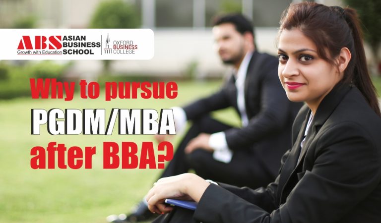 Read more about the article Why does it make perfect sense to pursue PGDM/MBA after BBA?