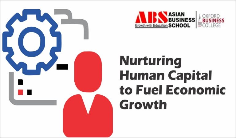 Read more about the article Nurturing The Human Capital for Economic Growth
