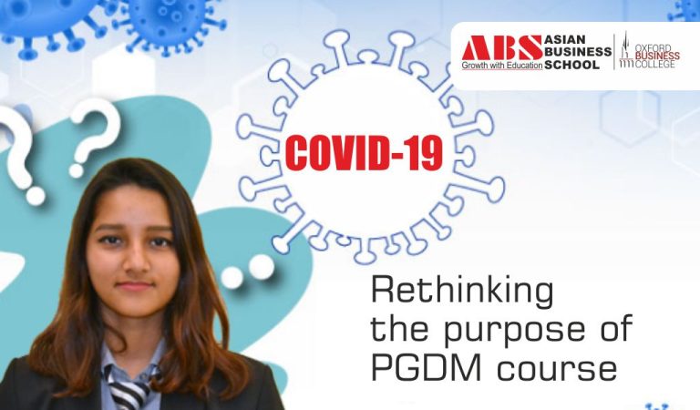 Read more about the article Rethinking the purpose of higher education (especially PGDM course) during COVID-19 crisis
