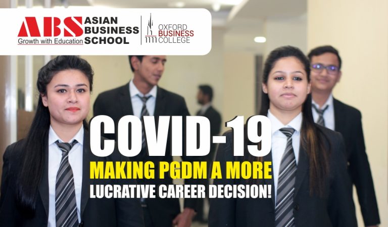Read more about the article Has COVID-19 made PGDM a more lucrative career decision?