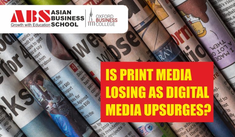 Read more about the article Is print media losing its gloss as digital media upsurges?
