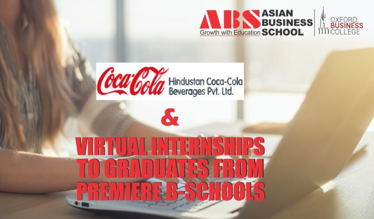 Read more about the article Hindustan Coca-Cola Beverages provides a unique Virtual Internship to Graduates from Premiere B-Schools