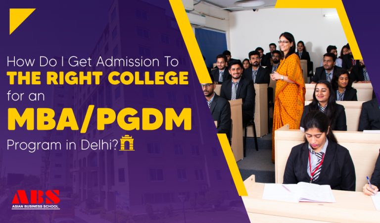 Read more about the article How do I get admission to the right college for an MBA/PGDM program in Delhi?