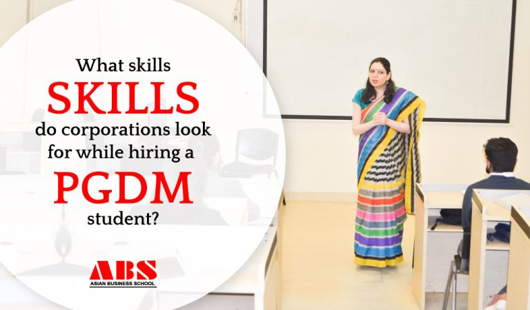 Read more about the article What skills do corporations look while hiring a PGDM student?