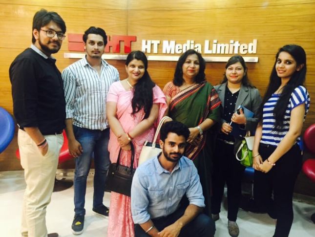 Read more about the article ACADEMIC-INDUSTRY MENTOR MEETING AT HT MEDIA