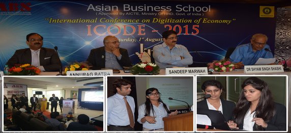 Read more about the article Presentation of Research Papers by the students of Asian Business School in International Conference “I CODE 2015” – “Digitization of Economy”