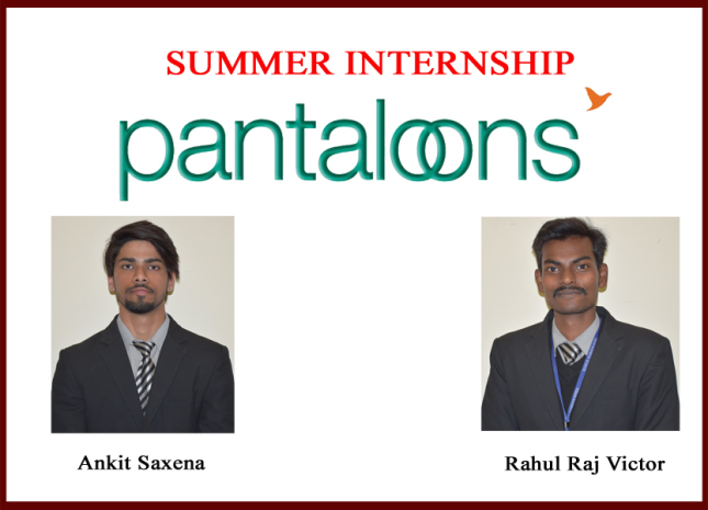 Read more about the article ASIANITES CARVE THEIR NICHE IN SUMMER INTERNSHIP@PANTALOONS